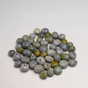 Wholesale Natural Drilled Plant <b>Seed</b> Beads Raw Fruit Shell DIY Accessories For Wind Chime Bracelet Boho Craft Decoration - Product Image 1