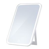 Miroir de maquillage de voyage rechargeable en forme d'ipad super mince miroir compact de table lumineux pour le maquillage