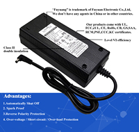 Chargeur de fauteuil roulant japonais Ce Pse 29.4V 5A, chargeur de fauteuil roulant lithium 24V 3 broches 24 volts 5 ampères pour l'Allemagne