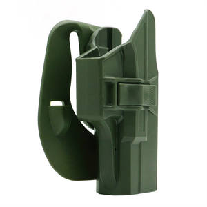 गर्म बिक्री दाएं हाथ पैडल शैली पॉलीमर टिकाऊ पानी प्रतिरोधी सी प्रमाणित ग्रीन स्तर <span class=keywords><strong>2</strong></span> सामरिक बंदूक होल्स्टर - Product Image 2