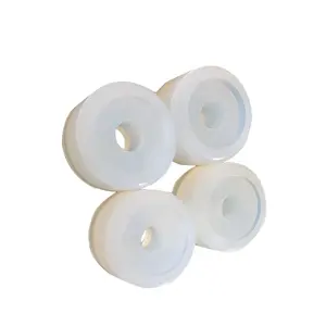 Pneumatic Bottle Capping Machine White Rubber Rollers Spare Parts Roll