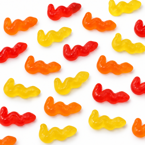 Bonbons Gélifiés Huilés en Forme de Serpent, Bonbons Personnalisés OEM en Gros, Vente en Gros <span class=keywords><strong>Halal</strong></span> - Product Image 2