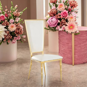 Chaises de restaurant confortables et respirantes pour mariage, avec coussin de siège, pour <span class=keywords><strong>location</strong></span> de mobilier de mariage en intérieur - Product Image 5