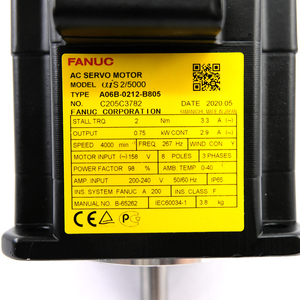 อะไหล่แท้ FANUC A06B ซีรีส์ A06B-0212-B805 สำหรับเครื่องจักรอุตสาหกรรม CNC ชิ้นส่วนควบคุมการเคลื่อนที่ - Product Image 5