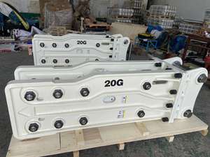 Cat320d Graafmachine Bevestiging 135Mm 140Mm Koreaanse Hydraulische Graafmachine Breker Hamer Hydraulische Breker Sb81 Voor 20Ton Graafmachine - Product Image 5