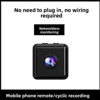HIKECAM Kamera Web Mini Penglihatan Malam Sensor CMOS Deteksi Gerakan WiFi Mendukung Perekaman Video MicroSD Pabrik