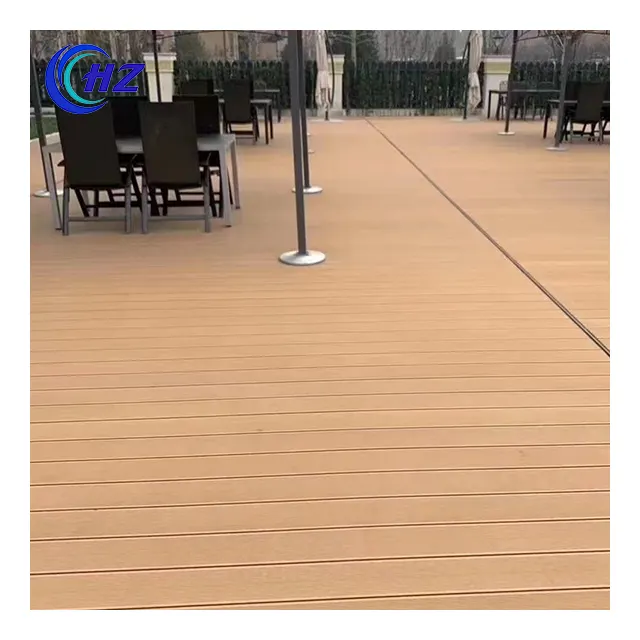 New Technology Wpc 3d Embossed Composite Decking
