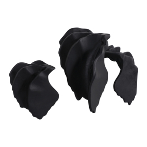 Sculture astratte in metallo per decorazione murale moderna, ideali per camera da letto, bagno, come elemento decorativo da appendere. - Product Image 2