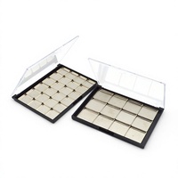Plateau Organisateur Magnétique pour Fards à Paupières, Palette de Maquillage, Compartiment Unique pour Fard à Paupières, Plaque de Division pour Blush, Cosmétique