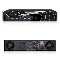 Amplificador de Potencia Profesional TC212 de 2 Canales y 2U, 1200W Clase H, Estéreo, Bridge, XLR, Speakon, Sistema de Audio PA para Touring