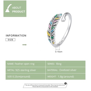 Bán buôn Nhẫn 925 sterling Silver Ring điều chỉnh vòng với chất lượng cao - Product Image 2
