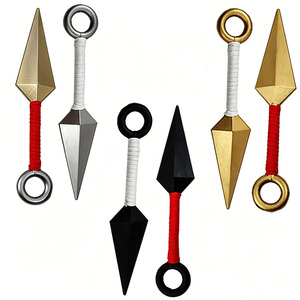 Kunai Clásico de Espuma PU, Accesorio de Cosplay, Arma Ninja Segura para Halloween y Comic Con, Temática de Dibujos Animados, Edades 5+ - Product Image 5