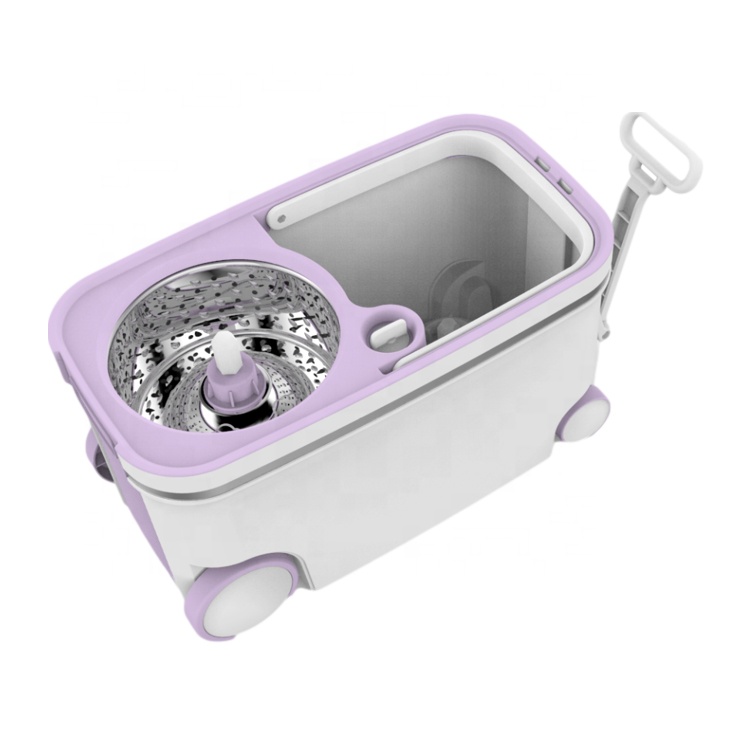 Оптовая продажа, пользовательская пластиковая швабра, ведро, вращающаяся швабра, ведро для уборки