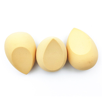 Lot d'éponges de maquillage en polyuréthane hydrophile en forme de goutte d'eau, lavables, certifiées ISO9001, pour le visage
