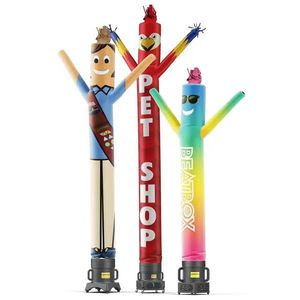 Promotie Evenement Luchtdanser Opblaasbaar Man Tankstation Helpen Bandenreclame Inflatables - Product Image 3