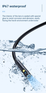 An112d ống kính kép iPhone Android nội soi 8mm ống kính 2MP 1080P máy ảnh IP67 borescope với cổng chiếu sáng cho IOS và Android - Product Image 3