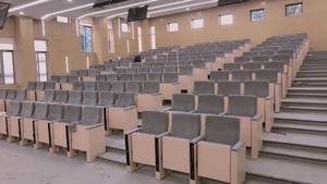 L'église en bois bancs teater chaises de salle Silla de théâtre de théâtre - Product Image 5
