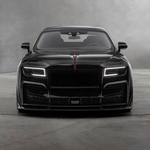 FOR <b>Rolls</b>-Royce Ghost New MSY Style Carbon Fiber Body <b>Kit</b> Upgrade Front Lip Side Skirt Diffuser Spoiler - Product Image 1