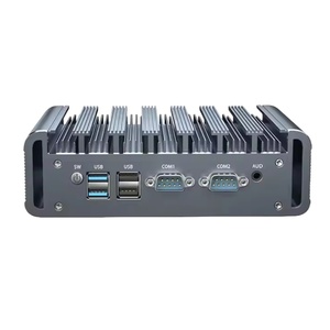CAIXUNIPC Industrial Mini PC In-tel <span class=keywords><strong>I5</strong></span>-1135G7/I7-1165G7 Dual DB9 COM Dual LAN M.2 NVME 6USB <span class=keywords><strong>DDR4</strong></span> Linux Win10 Mini PCs Fanless - Product Image 2