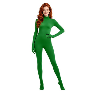 Combinaison Zentai blanc mangue en soie de lait, Catsuit intégral, Collant intégral, Costume de scène pour écran vert - Product Image 3