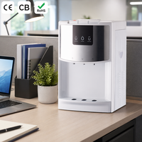 Distributeur d'eau électronique de comptoir avec refroidissement rapide, machine à eau chaude et froide