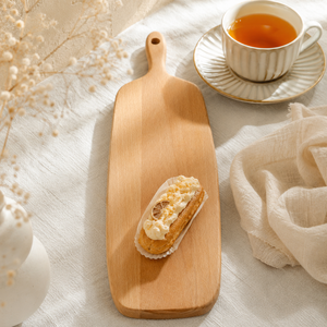Tabla de cortar larga de madera de haya premium con orificio para colgar, tabla de picar estrecha de madera para servir pan y <span class=keywords><strong>queso</strong></span> - Product Image 5
