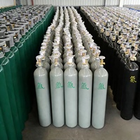 Tanque de Helio de Alta Pureza de 15L, Cilindro Sin Costuras de 15MPa, Fácil de Operar, para Protección de Atmósfera Industrial, Venta al Por Mayor
