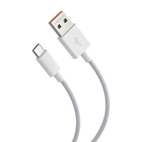 Câble de charge rapide Type-C 1M 3A, câble USB-C en TPE avec connecteur PC pour téléphone portable, tablette Android, OEM ODM en gros
