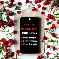 Diffuseur de parfum d'ambiance de luxe Last Scents à suspendre pour grille d'aération, avec éclairage d'ambiance, design arbre amusant, en papier coton parfumé pour