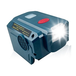 Inverter da 200W per Batteria <span class=keywords><strong>Mak</strong></span> Tas, da DC 18V a Uscita AC 110/220V, Fonte di Alimentazione Portatile con Caricatore USB e Luce LED - Product Image 1