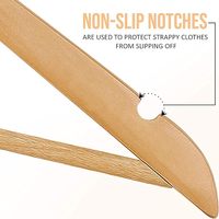 Lot de 30 cintres en bois personnalisables pour vêtements, cintres, ensemble de cintres pour manteau, tailleur, pantalon et jupes, vente en gros