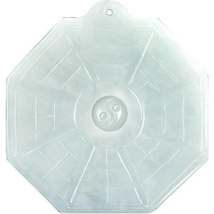 Pendentif en jadéite naturelle aux huit trigrammes, style chinois Bagua, taoïsme, cadeau UNISEXE avec certificat d'évaluation HJ102 - Product Image 5
