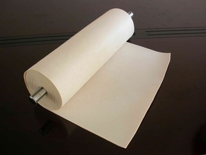 P84 + PTFE túi bụi 100 Nomex vật liệu lọc không khí kim cảm thấy Bộ lọc Aramid Nomex PPS sợi thủy tinh PTFE sợi cảm thấy kim đấm - Product Image 2