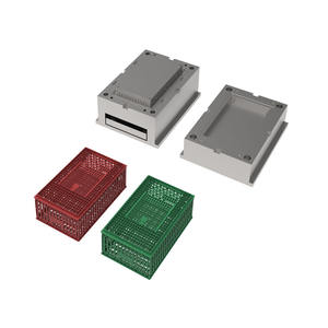 Ekipmanları plastik kanatlı taşıyıcı taşıma sandığı üç kapı tavuk taşıma kafesi civciv bıldırcın taşıma sandığı kalıp - Product Image 3