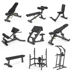 Commercial Adjustable <strong>Weight</strong> <strong>Bench</strong> <strong>Set</strong> Professional Flat Incline Dumbbell <strong>Bench</strong> Gym Strength Training Equipment <strong>Set</strong> - Product Image 1