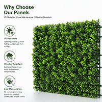 Panneau mural végétal artificiel en herbe de Milan dense, tapis de gazon en plastique vert, pour décoration de fond de maison, magasin et aménagement paysager - Vente en gros usine