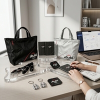 Ensemble cadeau d'entreprise personnalisé LINHON : sac à dos, sac fourre-tout, gobelet, carnet, stylo, câble USB pour le bienvenue des employés et la promotion de la marque