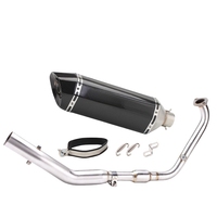 Nuevo Tubo de Escape de Acero Inoxidable para Motocicleta Yamaha R15 V3 y MT-15, Ajuste Universal, Embalaje en Caja, Reequipamiento/Actualización
