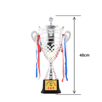Trophée d'or en gros pour les compétitions sportives Bronze Iron Craft Nouveau design Metal Crown Trophy Cup