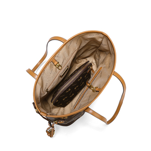 กระเป๋าโท้ทสะพายข้างหนัง PU ดีไซน์เนอร์กระเป๋าถือหรูหราสำหรับผู้หญิงสไตล์แฟชั่นขายส่ง - Product Image 6