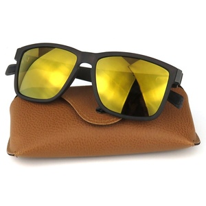 Fabricant chinois de fibre de carbone-carré logo personnalisé vision nocturne des hommes de luxe nuances lunettes de soleil <span class=keywords><strong>pola</strong></span> - Product Image 6