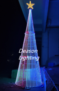 6M <strong>Pixel</strong> Customized Outdoor Lighted Giant <strong>Christmas</strong> <strong>Tree</strong> for Mall With <strong>LED</strong> Lights - Product Image 3