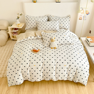 Ensemble <span class=keywords><strong>de</strong></span> literie <span class=keywords><strong>imprimé</strong></span> en coton <span class=keywords><strong>de</strong></span> haute qualité ensembles <span class=keywords><strong>de</strong></span> <span class=keywords><strong>housse</strong></span> <span class=keywords><strong>de</strong></span> <span class=keywords><strong>couette</strong></span> <span class=keywords><strong>de</strong></span> luxe ensemble <span class=keywords><strong>de</strong></span> literie <span class=keywords><strong>imprimé</strong></span> en coton 3 pièces/4 pièces drap <span class=keywords><strong>housse</strong></span> drap plat - Product Image 3