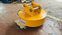 Electroimán WXEM600 de Fábrica para Excavadora de 6-9 Toneladas, Personalización OEM y ODM Disponible