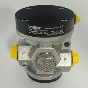 Válvula Neumática Uniwo HVP-3-15N3 1/2 Pulgada, 2 Posiciones, 3 Vías, para Uso Industrial - Product Image 1