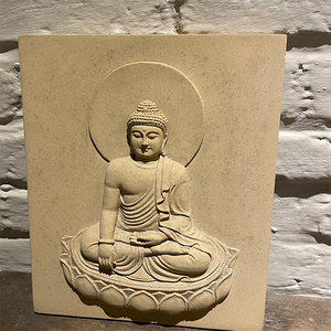 Grande sculpture en Relief chinoise sur mesure pour <span class=keywords><strong>jardin</strong></span>, <span class=keywords><strong>extérieur</strong></span>, intérieur, Amitabha, <span class=keywords><strong>bouddha</strong></span> - Product Image 6