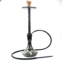 2024 Hotselling en gros nouveau Style verre narguilé ensemble narguilé russe Chicha Sheesha Kalian