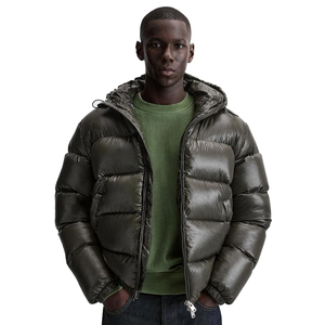 Chaqueta de Invierno Acolchada <span class=keywords><strong>para</strong></span> <span class=keywords><strong>Hombre</strong></span>, Resistente, <span class=keywords><strong>para</strong></span> Clima Frío, con Aislamiento Térmico, Color Sólido, Premium, 2025 - Product Image 1