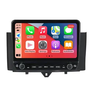 for Mercedes Benz Smart fortwo 11-15ys Android 12 Car Monitor 8+256g carplay DSP RDS GPS built in 2din radio dvd player 5.1HIFI