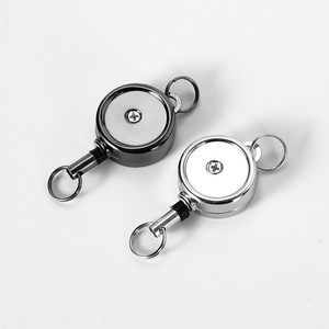 1PC <span class=keywords><strong>mini</strong></span> có thể thu vào Keychain với ID chủ-xách tay chống trộm vòng chìa khóa, màu sắc hỗn hợp, bền & Thiết kế thời trang - Product Image 5